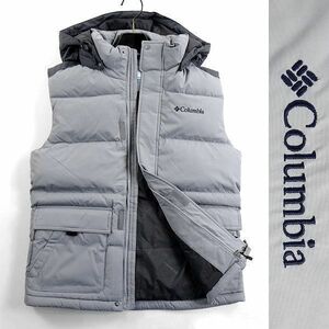 ■Columbia コロンビア 新品 軽量×保温 PUFFIAN 中綿入りベスト パデッドベスト アウトドアウェア YMG003 019 95/M ▲017▼bus017co