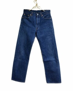 LEVI'S リーバイス 501 USA製 バレンシア工場 ボタン裏555 デニムパンツ ジーンズ ヴィンテージ 90s W30 メンズ レディース ユニセックス