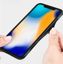 iPhone ⅩS Maxケース iPhone XS Max ケース Apple 6.5インチ スマホケース 背面カバー 鉄シート内蔵 リングスタンドあり 便利_画像4