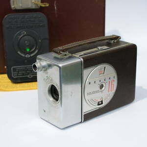 a//A6149 [ Vintage camera ]REVERE 16mm magazine camera Model 36 body * magazine * special case 