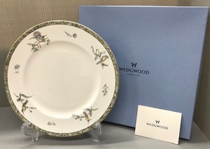 あ//J6412 【廃盤・希少・未使用・保管品】 WEDGWOOD ウェッジウッド　ハミングバード　大皿　ハチドリ　壺マーク