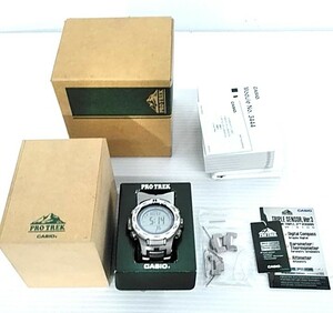 ZJ6390【カシオ】★CASIO PROTREK プロトレック PRW-3100T　ソーラー電波腕時計