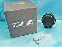 ◆ METABONES Nikon G-X mount SPEED BOOSTER [MB-SPNFG-X-BM1] マウントアダプター ◆Nikon F(G)レンズ→FUJIFILM Xマウント◆_画像1