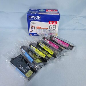 ◆ EPSON 純正インク IC4CL69 4色パック 1箱 ＋ バラ 6個セット ＜砂時計＞ ◆エプソン・Colorio(カラリオ)◆