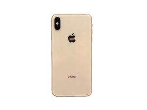 中古 SIMフリ アイフォン 本体 ゴールド Apple iPhone Xs Max 256 GB Gold SIMロック解除済 スマートフォン 金 iPhone xsmax MT6W2J/A