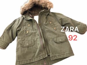 ZARA モッズコート ミリタリーコート N-3B 90