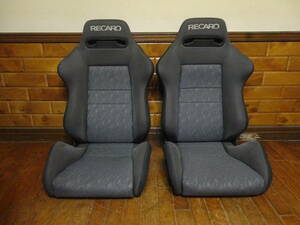 ★RECARO SR2 グレー ランエボⅡ 純正 左右セット★ 