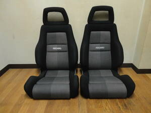 ★RECARO LS-L ブラック×グレー 2脚セット正規品 美品！★ 