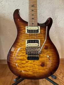  Paul Reed Smith SE Custom 24 Roasted Maple Limited Floyd Rose -Tobacco Sunburst-