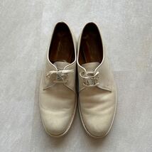 50's vintage shoes ホワイトバックス HEILBORNSHOE of WORCESTERビンテージ　7ハーフ　オールデン　アメリカ　alden_画像1