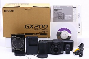 【良品】 リコー Ricoh GX200 VF Kit コンパクトデジタルカメラ #11125