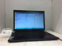 ジャンク/ TOSHIBA dynabook R732/G PR732GAA137A71 Intel Core i5-3320M メモリ4.1GB ストレージ無し 【G15047】_画像1