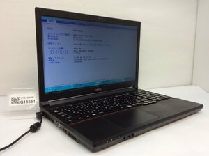 ジャンク/ FUJITSU FMVA1000E LIFEBOOK A574/M Intel Celeron 2950M メモリ4.1GB HDD320.07GB 【G15551】