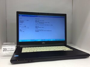 ジャンク/ FUJITSU FMVA12010 LIFEBOOK A576/N Intel Celeron 3855U メモリ4.1GB ストレージ無し 【G15544】