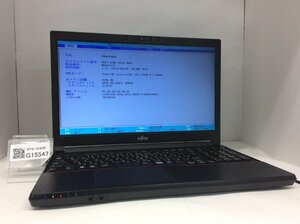 ジャンク/ FUJITSU FMVA1000E LIFEBOOK A574/M Intel Celeron 2950M メモリ4.1GB HDD320.07GB 【G15547】