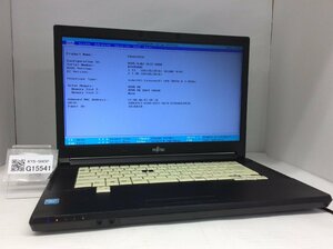 ジャンク/ FUJITSU FMVA12010 LIFEBOOK A576/N Intel Celeron 3855U メモリ4.1GB ストレージ無し 【G15541】