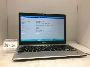 ジャンク/ FUJITSU FMVS04013 LIFEBOOK S936/M Intel Celeron 3955U メモリ4.1GB SSD128.03GB 【G15051】
