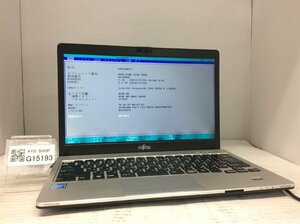 ジャンク/ FUJITSU FMVS04013 LIFEBOOK S936/M Intel Celeron 3955U メモリ4.1GB SSD128.03GB 【G15193】