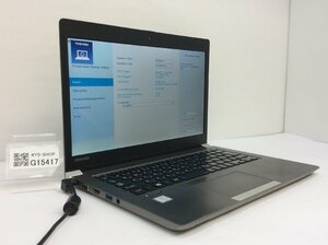 ジャンク/ TOSHIBA dynabook R63/J PR63JEA4447AD21 Intel Core i5-7200U メモリ8.19GB SSD256.06GB 【G15417】