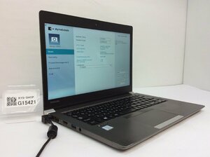 ジャンク/ TOSHIBA dynabook R63/M PR63MEC4447AD21 Intel Core i5-7200U メモリ8.19GB SSD256.06GB 【G15421】