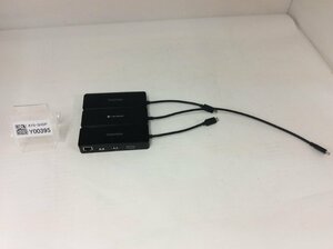 3台セット TOSHIBA PA5272U-2PRP(×2)/PS0001UA1PRP(×1) USB Type-C ポート拡張アダプタ HDMI USB VGA 有線LAN