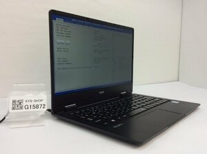 ジャンク/ NEC PC-VKT12HGX6UD1 Intel Core i5-7Y54 メモリ4.1GB SSD128.03GB 【G15872】