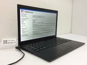 ジャンク/ VAIO VJP132 Intel Core i3-5005U メモリ4.1GB SSD128.03GB 【G15777】