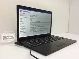 ジャンク/ VAIO VJP132 Intel Core i3-5005U メモリ4.1GB SSD128.03GB 【G15773】