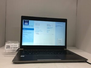 ジャンク/ TOSHIBA dynabook R63/G PR63GEA1347AD21 Intel Core i5-6200U メモリ4.1GB ストレージ無し 【G15909】