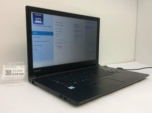 ジャンク/ TOSHIBA dynabook B65/D PB65DEAA82CAD91 Intel Core i5-6200U メモリ8.19GB SSD128.03GB 【G16184】