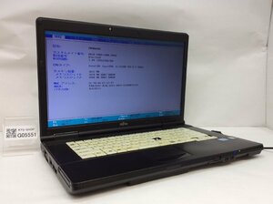 Rジャンク/ FUJITSU FMVNA4NE LIFEBOOK A561/C Intel Core i5-2520M メモリ3.07GB HDD160.04GB 【G05551】