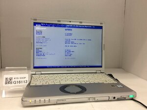 ジャンク/ Panasonic CF-SZ5PDQ6S Intel Core i5-6300U メモリ8.19GB SSD256.06GB 【G16113】