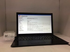 ジャンク/ VAIO VJP132 Intel Core i3-5005U メモリ4.1GB SSD128.03GB 【G15883】