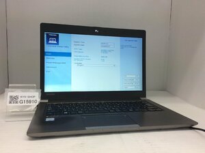 ジャンク/ TOSHIBA dynabook R63/D PR63DEAA64CAD81 Intel Core i5-6200U メモリ4.1GB ストレージ無し 【G15910】