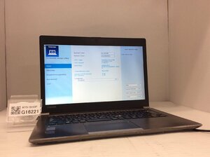 ジャンク/ TOSHIBA dynabook R63/P PR63PEADD37AD31 Intel Core i5-5200U メモリ8.19GB SSD256.06GB 【G16221】