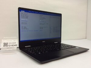 ジャンク/ NEC PC-VKT12HGX6UD1 Intel Core i5-7Y54 メモリ4.1GB SSD128.03GB 【G16349】