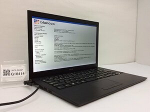 ジャンク/ VAIO VJP132 Intel Core i3-5005U メモリ4.1GB SSD128.03GB 【G16414】