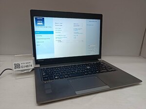 ジャンク/ TOSHIBA dynabook R63/P PR63PEADD37AD31 Intel Core i5-5200U メモリ8.19GB SSD256.06GB 【G14874】