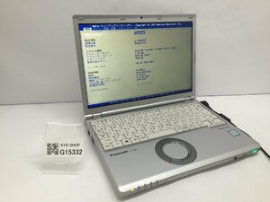 ジャンク/ Panasonic CF-SZ6RDYVS Intel Core i5-7300U メモリ8.19GB SSD256.06GB 【G15332】