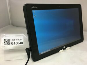 ジャンク/FUJITSU ARROWS Tab Model Q506/Atom X5-Z8500 1.44GHz/64GB/4GB/10.1インチ/Windows10 Pro/高解像度/AC欠品