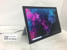 ジャンク/1円/Microsoft Surface Pro6 Model 1796/Core i5 8350U 1.70GHz/256GB/8GB/12.3インチ/Windows10 Pro/高速SSD/第8世代/AC欠品_画像1