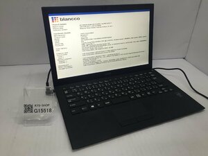 ジャンク/ VAIO VJP132 Intel Core i3-5005U メモリ4.1GB SSD128.03GB 【G15518】