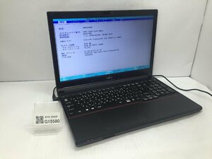 ジャンク/ FUJITSU FMVA1000E LIFEBOOK A574/M Intel Celeron 2950M メモリ4.1GB HDD320.07GB 【G15580】