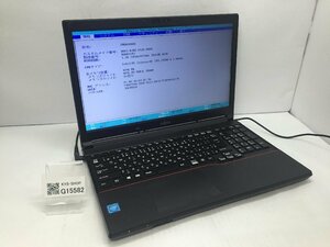 ジャンク/ FUJITSU FMVA1000E LIFEBOOK A574/M Intel Celeron 2950M メモリ4.1GB HDD320.07GB 【G15582】