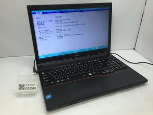 ジャンク/ FUJITSU FMVA1000E LIFEBOOK A574/M Intel Celeron 2950M メモリ4.1GB HDD320.07GB 【G15586】