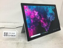 ジャンク/1円/Microsoft Surface Pro6 Model 1796/Core i5 8350U 1.70GHz/256GB/8GB/12.3インチ/Windows10 Pro/高速SSD/第8世代/AC欠品_画像1