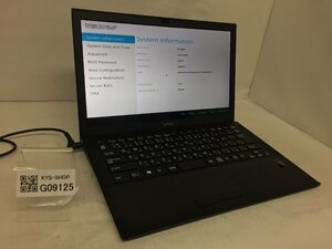 ジャンク/ VAIO VJP132 Intel Core i5-5200U メモリ4.1GB SSD256.06GB 【G09125】