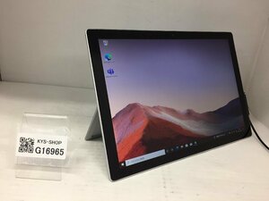 ジャンク/1円/Microsoft Surface Pro7 Model 1866/Core i5 1035G4 1.10GHz/128GB/8GB/12.3インチ/Windows10 Pro/高速SSD/第10世代/AC欠品