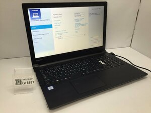 ジャンク/ TOSHIBA dynabook B65/J PB65JVB13FBAD21 Intel Core i3-7130U メモリ4.1GB SSD128.03GB 【G16197】