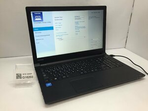  Junk / TOSHIBA dynabook Satellite B35/R PB35RNAD4R3AD81 Intel Celeron 3205U memory 4.1GB HDD500.1GB [G16203]